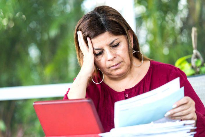 Unwanted bills concerned woman